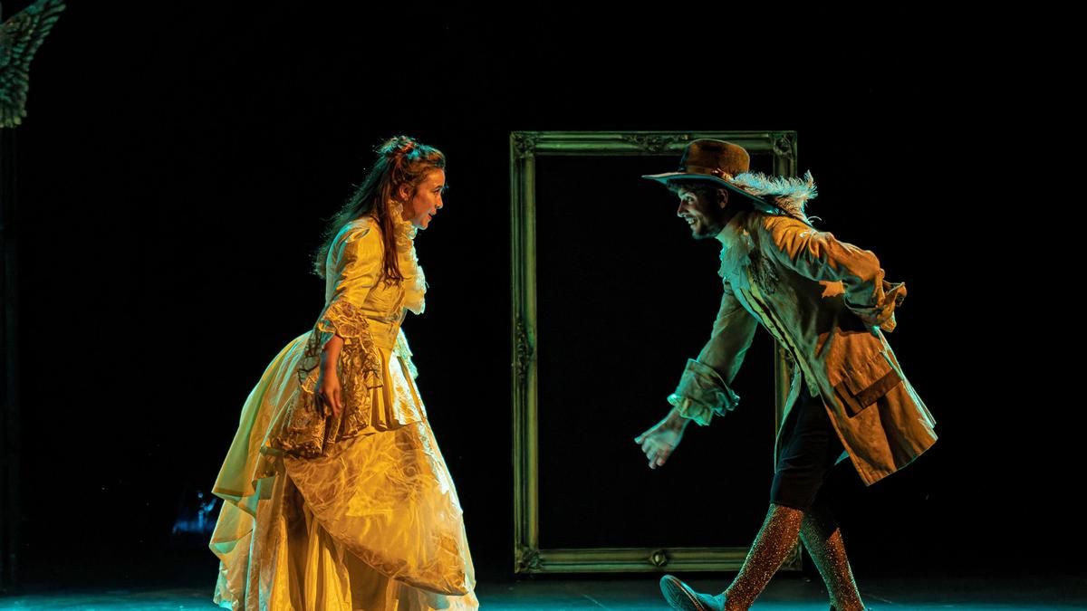 Representación teatral de la obra 'Vive Molière'.
