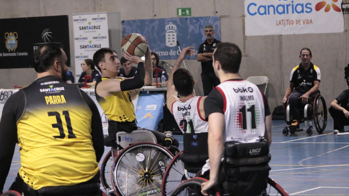 El Santa Cruz ADEIN Tenerife Fundación CB Canarias cede ante el Club Bidaideak Bilbao BSR