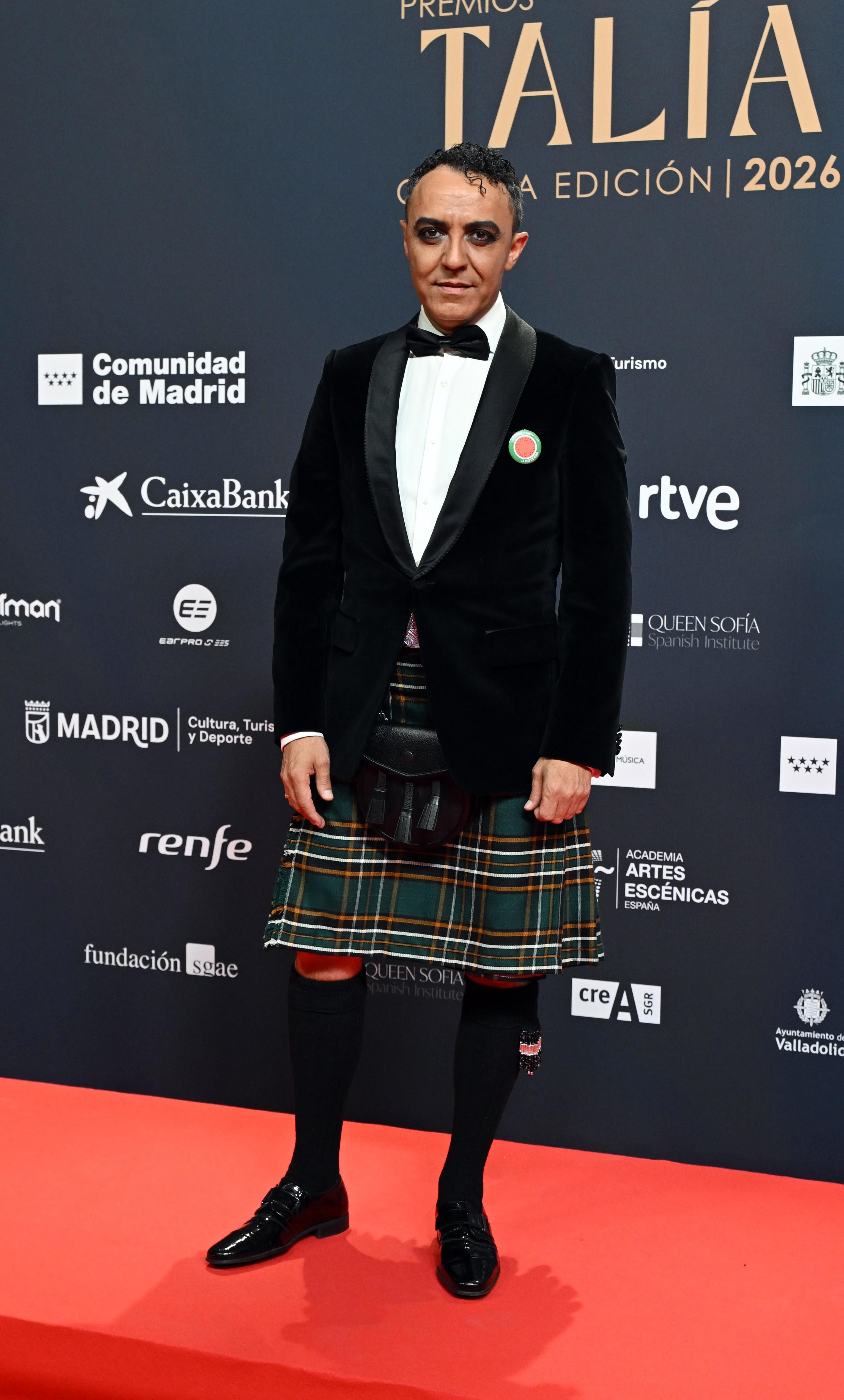 Ángel Ruiz, ganador del premio a Mejor actor protagonista por 'El rey de la farándula'