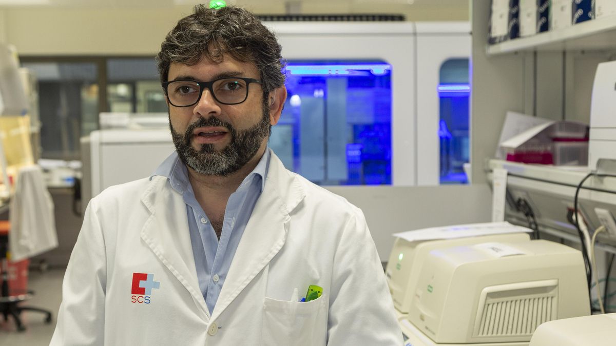 Jorge Calvo, jefe del Servicio de Microbiología del Hospital Valdecilla.