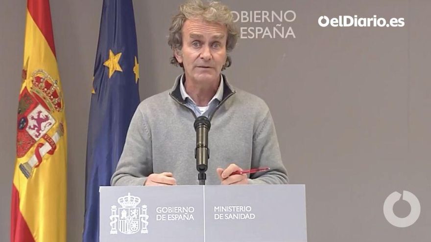 Fernando Simón en rueda de prensa