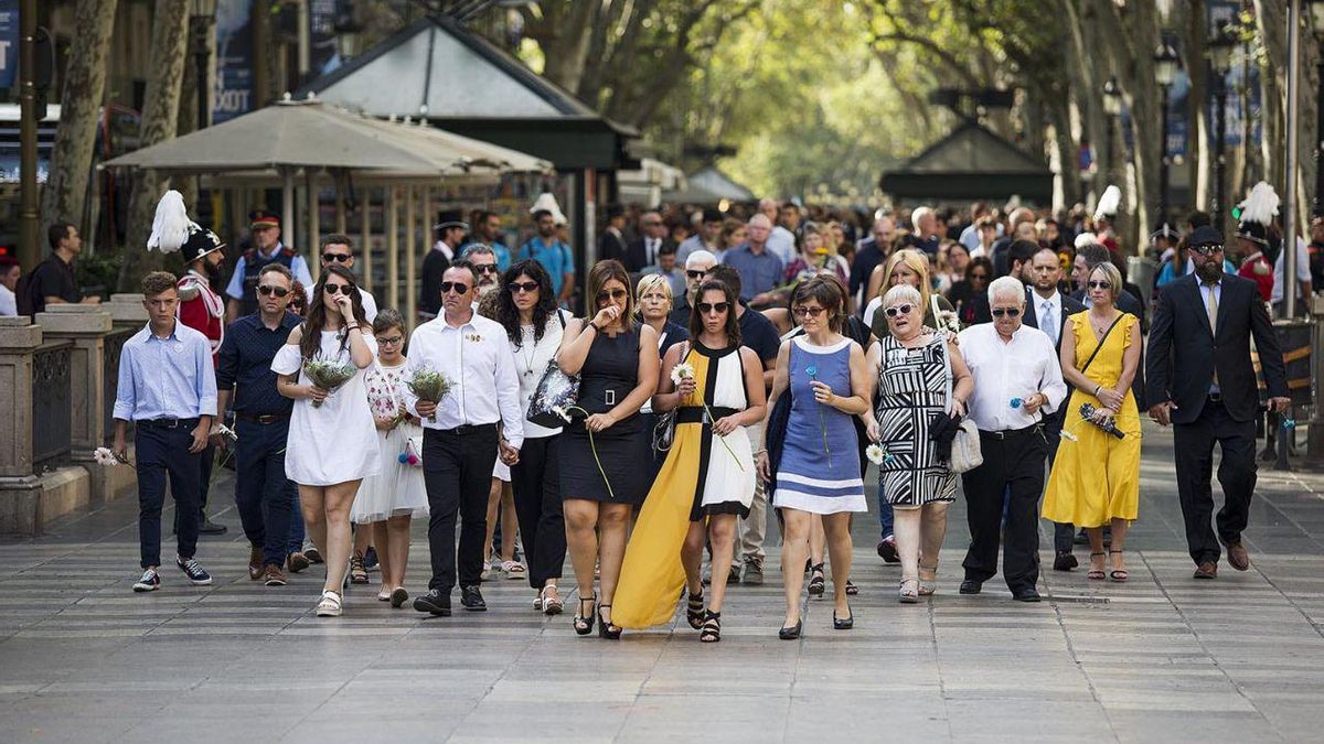 FOTOGALERÍA | Los actos de homenaje a las víctimas del 17A