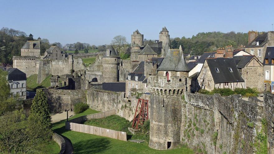 Murallas de Fougéres.