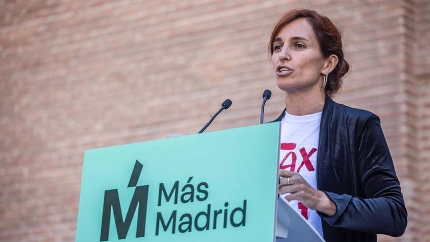 La líder de la oposición en la Asamblea de Madrid, Mónica García.