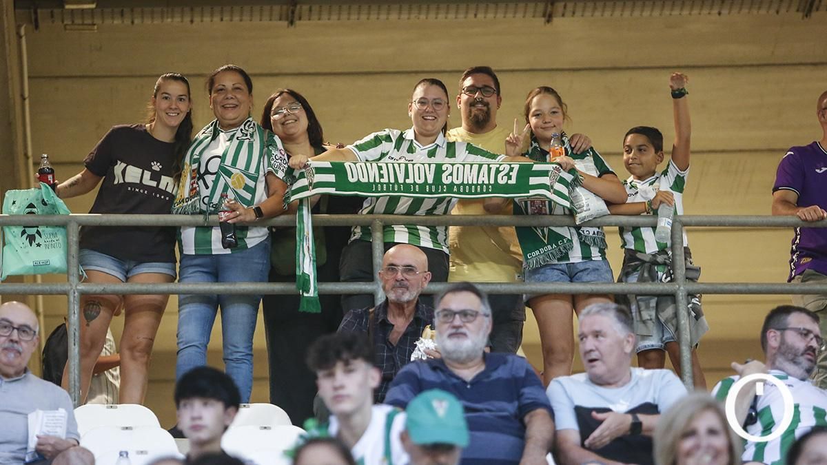 Grada Blanquiverde del Córdoba CF - Málaga CF
