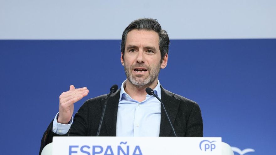 El portavoz del PP, Borja Sémper.