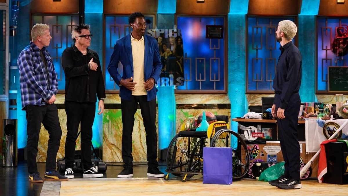 The Offspring y Scottie Pippen en 'La Revuelta' junto a David Broncano