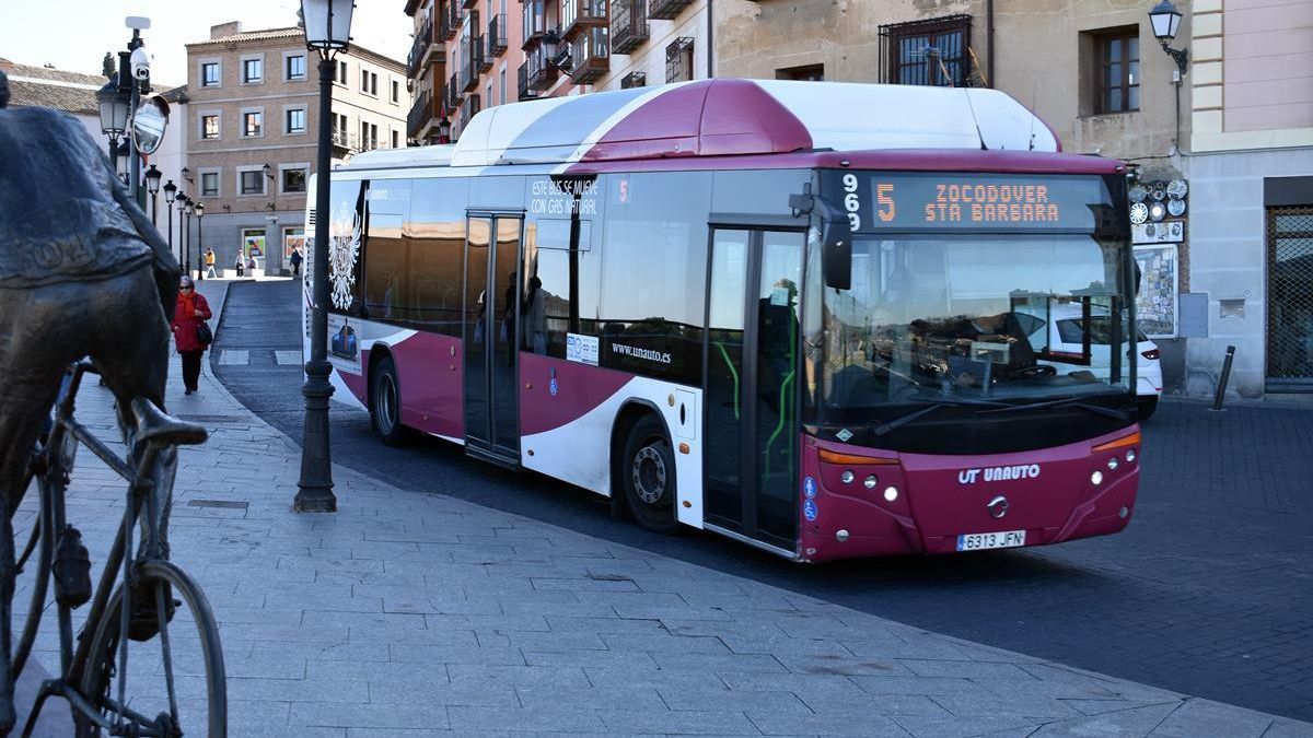 Autobús en Toledo