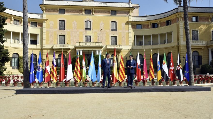 EuropaPress 6778646 presidente gobierno pedro sanchez presidente generalitat catalunya salvador