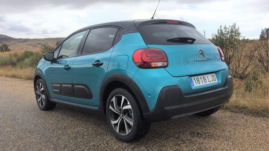 La carrocería bitono del Citroën C3 es una de sus principales características de diseño exterior.