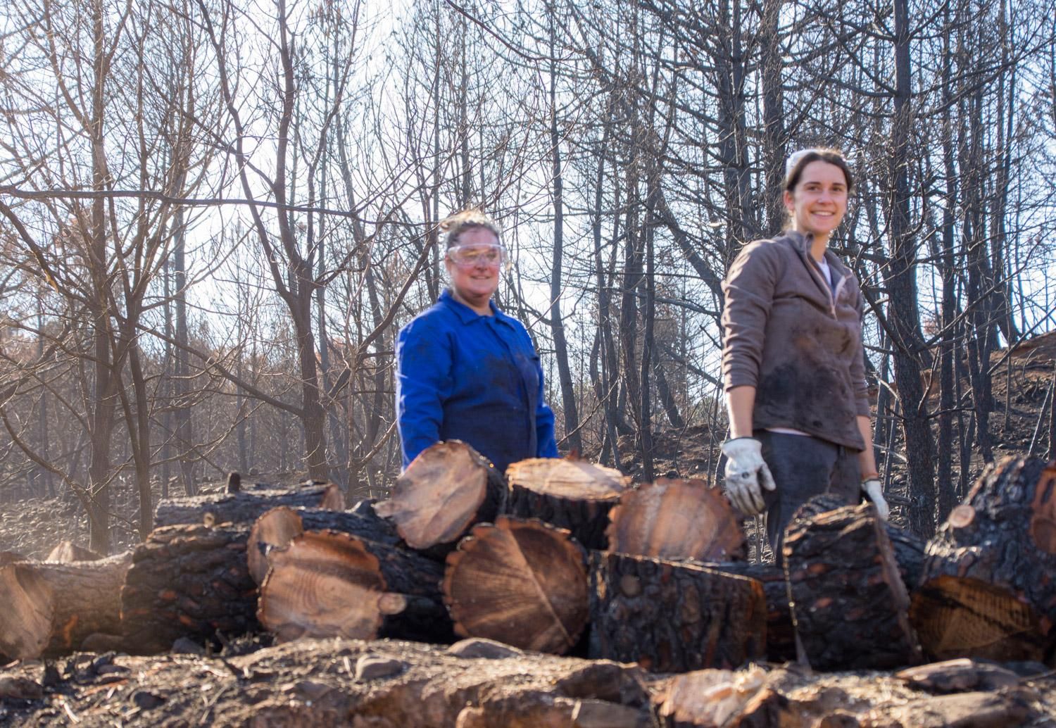La satisfacción del trabajo bien hecho fue el resultado de la jornada en hacendera en La Valdería