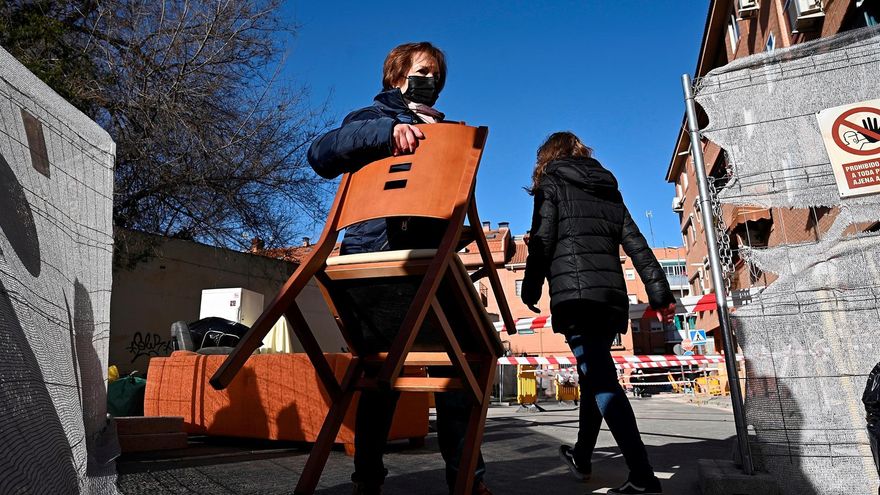 Los últimos días en la calle La Presa: desalojos en San Fernando de Henares por las obras de la línea 7 del metro