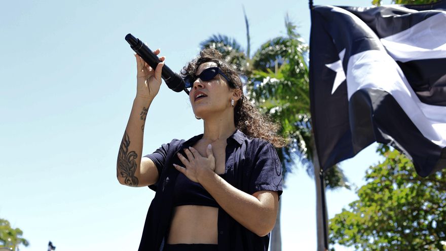 Miles de personas marchan a favor de la independencia de Puerto Rico