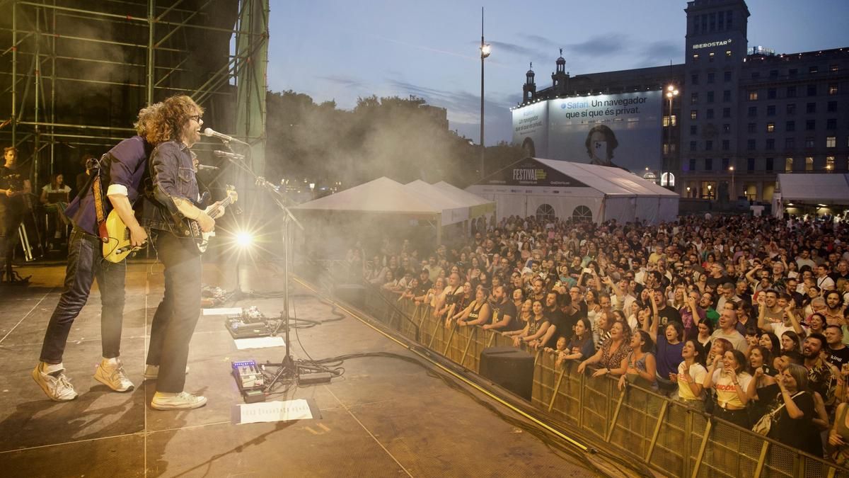 Sidonie en concierto el 28 de junio de 2024 en el FIC de Barcelona