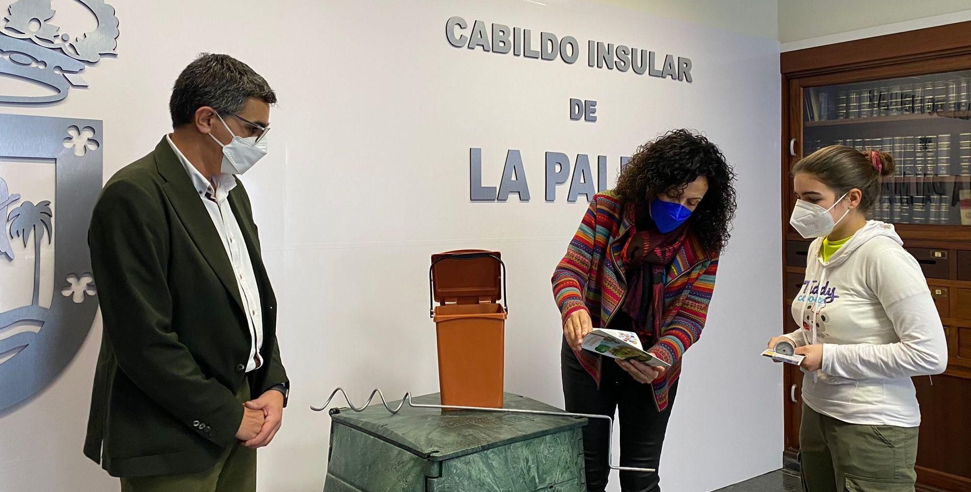 Un momento de la entrega del premio.