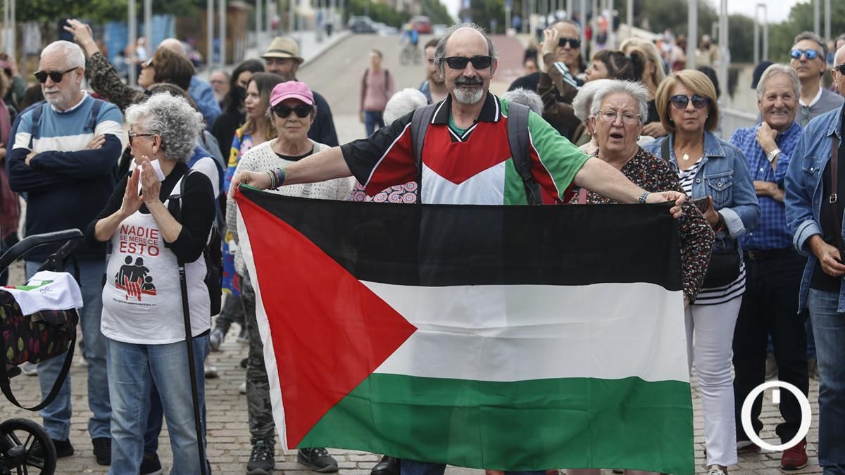 La Plataforma Córdoba con Palestina organiza una concentración contra el genocidio en la Franja de Gaza y en solidaridad con el pueblo palestino