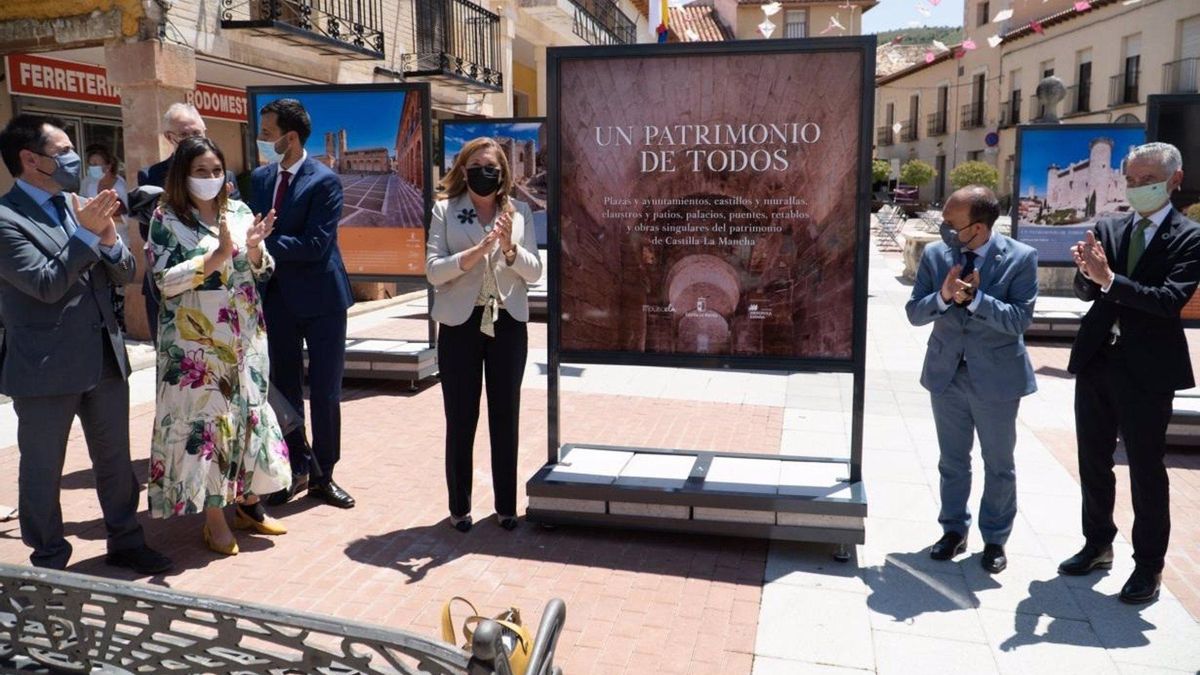 Inauguración de la exposición en Jadraque
