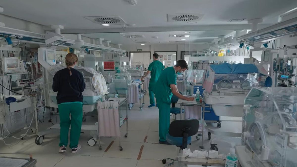 Interior del hospital Reina Sofía de Córdoba.