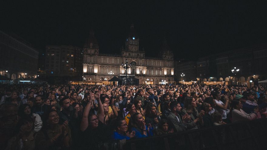 Asistentes al concierto de Carlangas