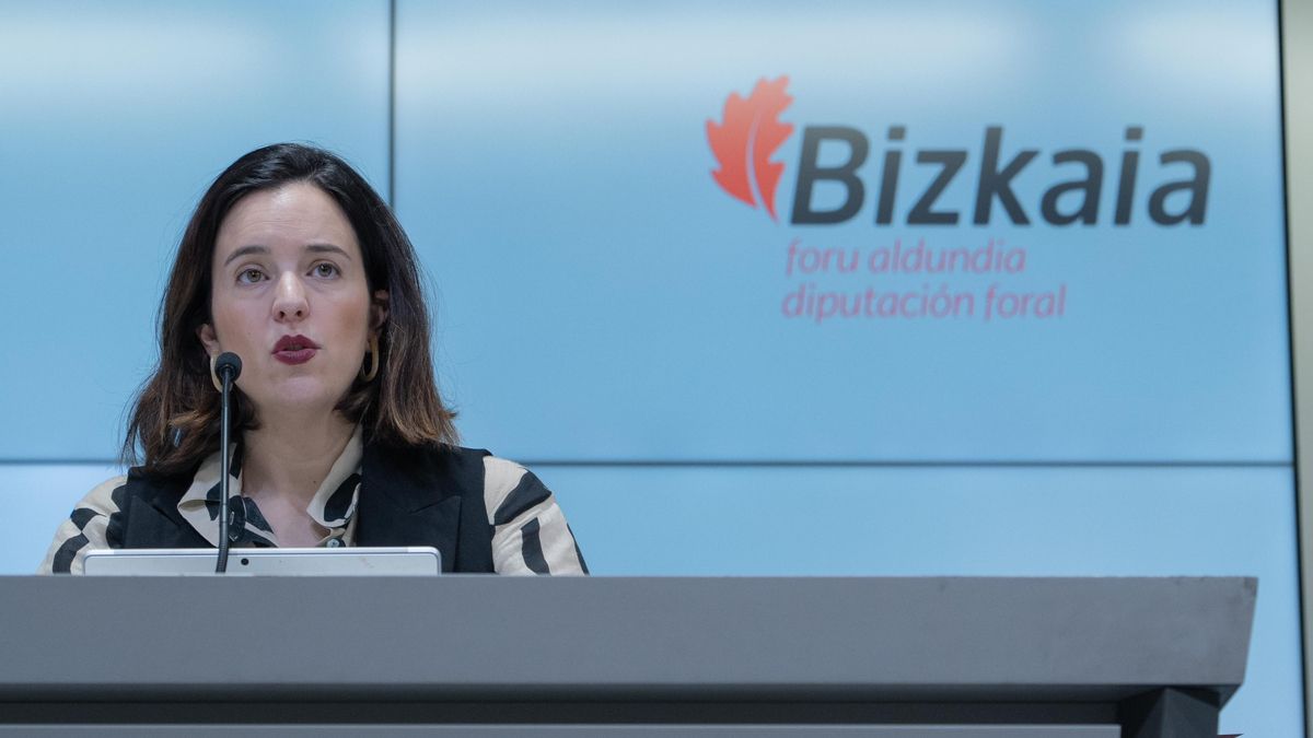 La diputada de Hacienda de Bizkaia, Itxaso Berrojalviz.