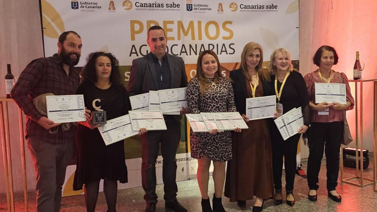 La Palma logra  12 galardones  en los Premios Agrocanarias a los mejores productos agroalimentarios del archipiélago