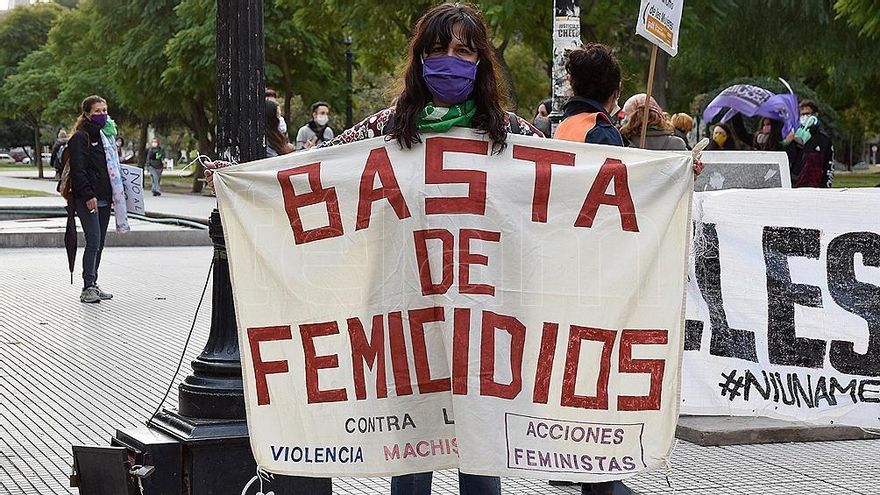 Hubo un femicidio cada 35 horas en 2021, una cifra inferior a la del año pasado, reveló un informe de la Corte