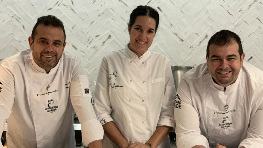 Hermanos Padrón e Icíar Pérez