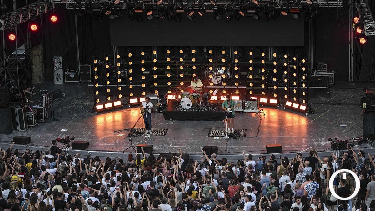 El concierto de Sexy Zebras en el Festival de la Guitarra, en imágenes