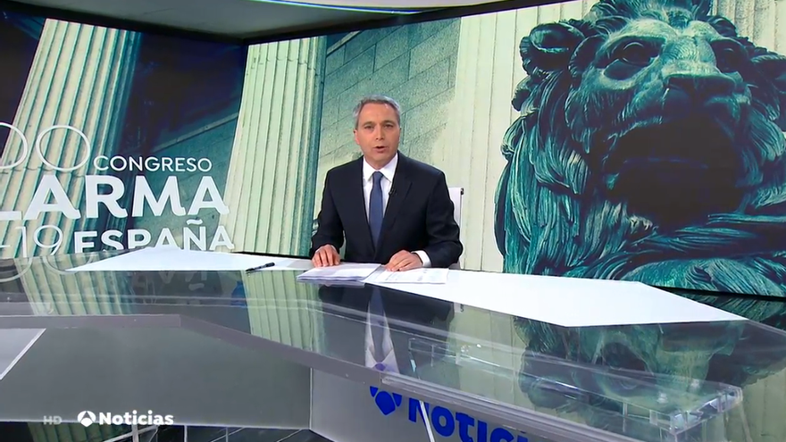 Vicente Vallés en Antena 3 Noticias 2