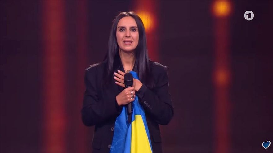 La conmovedora actuación de Jamala en la TV alemana tras huir de Ucrania por la invasión rusa