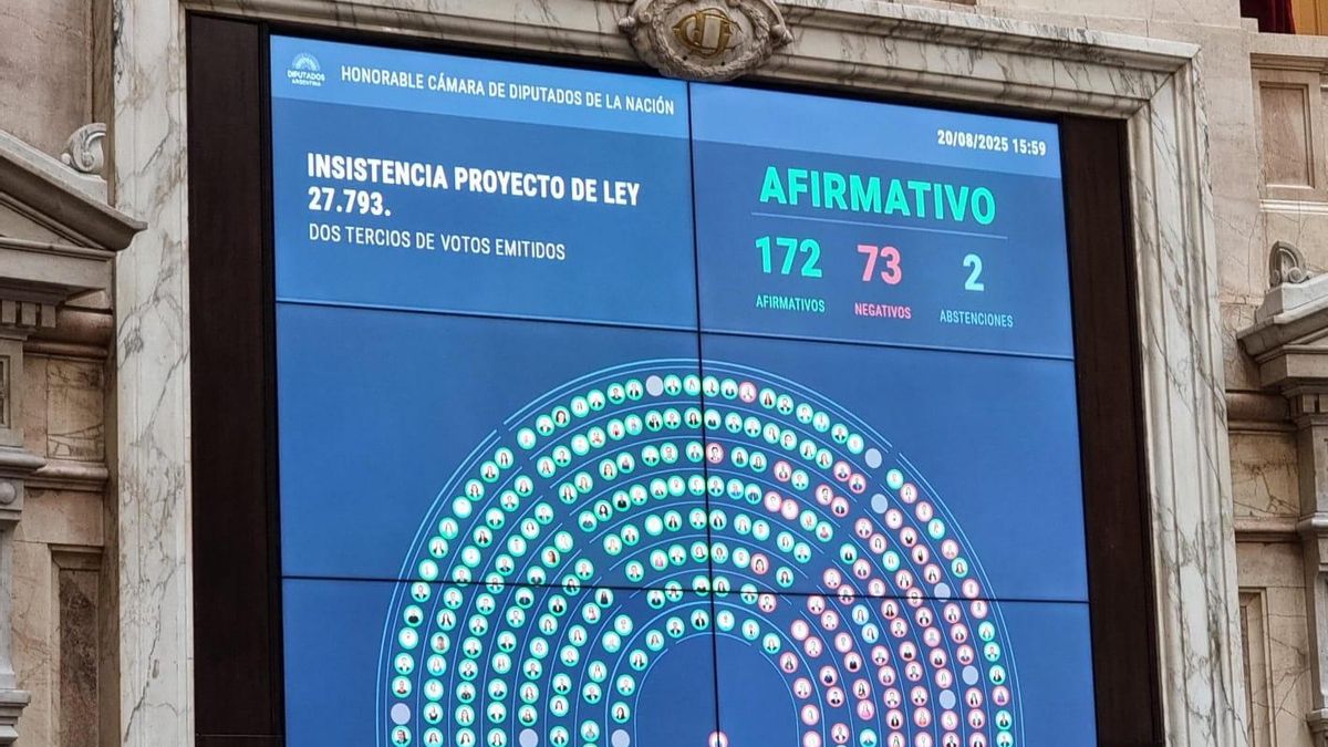 Con 172 votos a favor y 73 en contra, la Cámara de Diputados consiguió los dos tercios