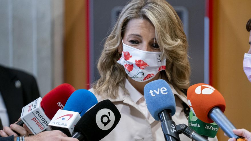 La vicepresidenta segunda y ministra de Trabajo y Economía Social, Yolanda Díaz.