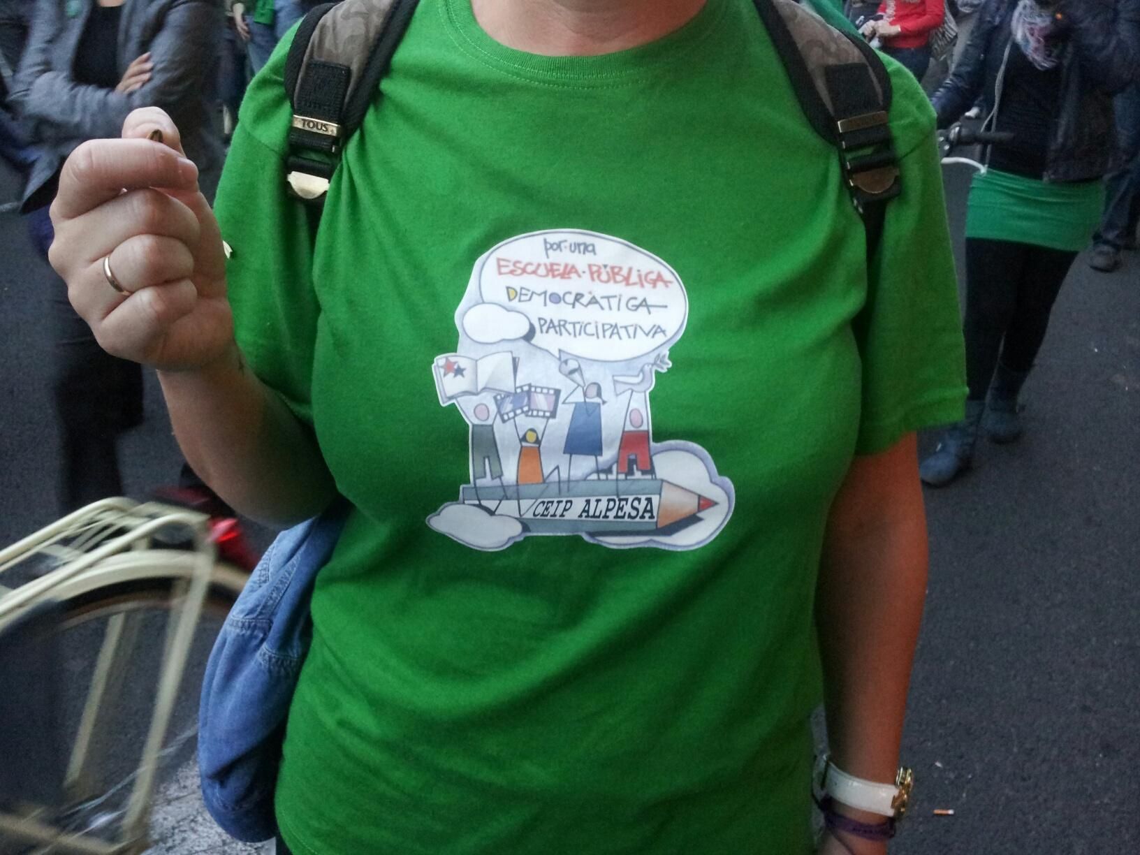 "Por una escuela pública democrática y participativa"