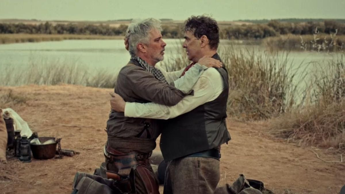 Adriá Collado y Luis Merlo, en el capítulo 200 de 'La que se avecina'