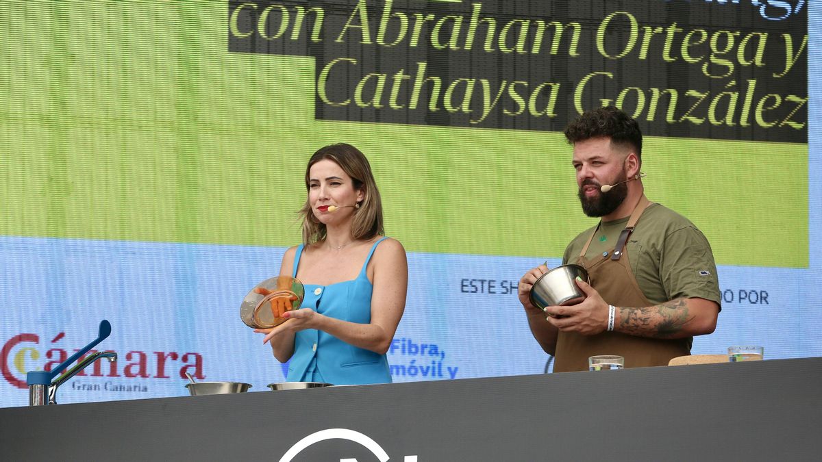 Cathaysa González y Abraham Ortega.