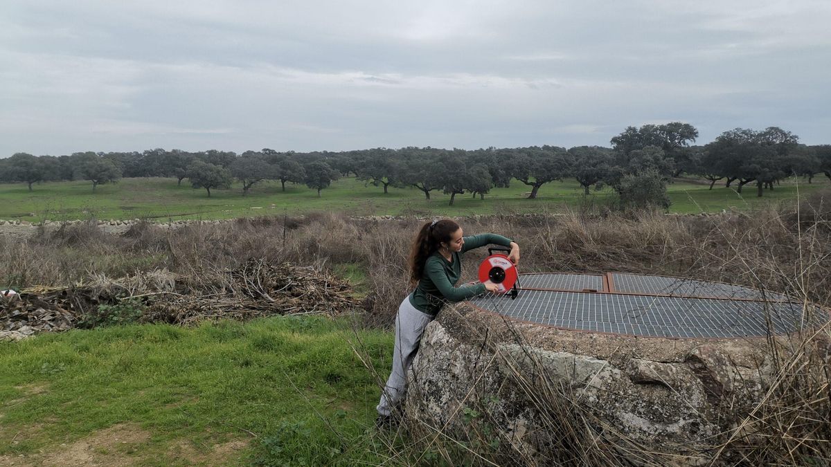 Medición de niveles del agua subterránea en el acuífero de Los Pedroches