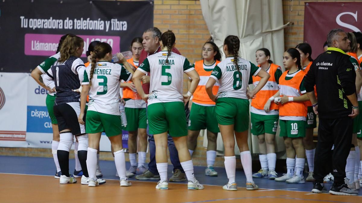 Noema, durante un partido con el Deportivo Córdoba