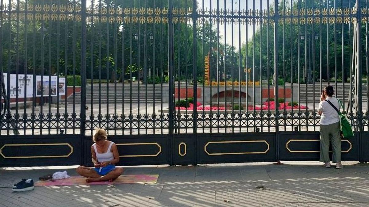 Cierran todos los parques históricos de Madrid este lunes por temperaturas de hasta 37ºC y vientos de 73 km/h