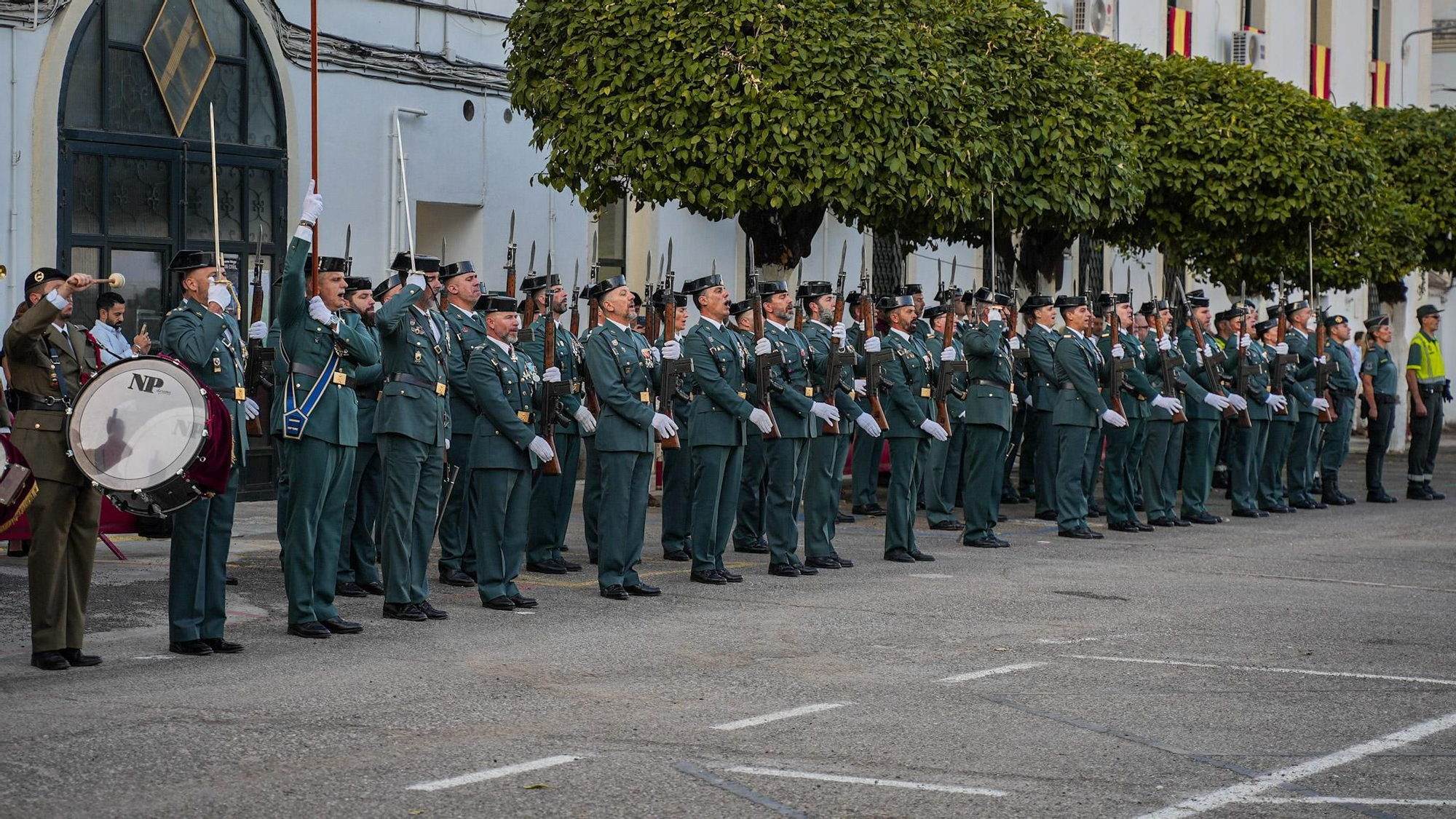 Desfile de la Guardia Civil por el Día de la Hispanidad