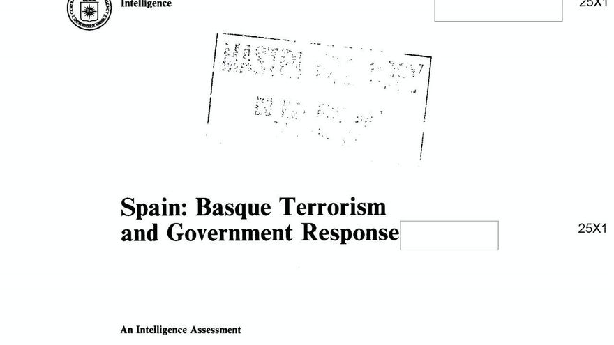 Cuando la CIA consideraba a Navarra la "cuarta provincia vasca" y diseccionaba a ETA y el GAL