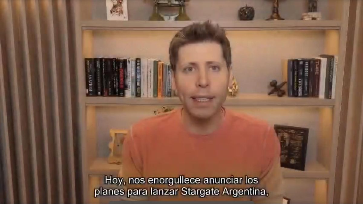 Sam Altman, creador de ChatGPT, anuncia la inversión en la Argentina.