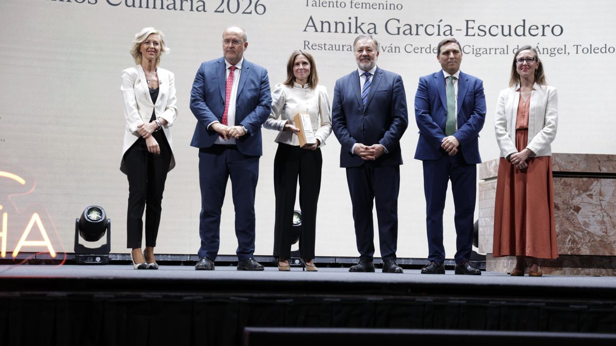 Premio para Annika García-Escudero, jefa de sala y copropietaria del restaurante Iván Cerdeño