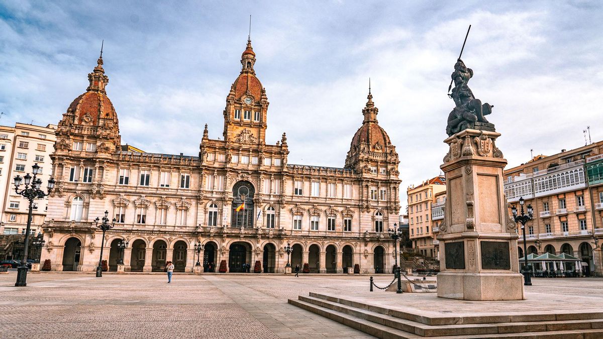 Plaza de María Pita en A Coruña