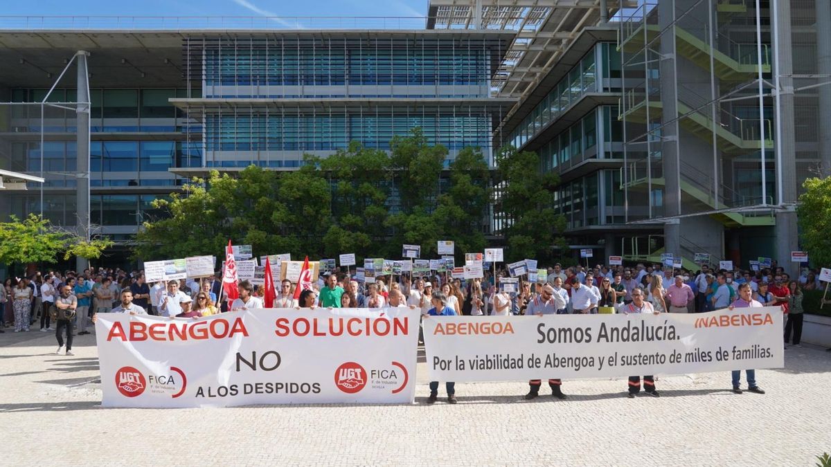Concentración de los comités de empresa de Abengo en Palmas Altas