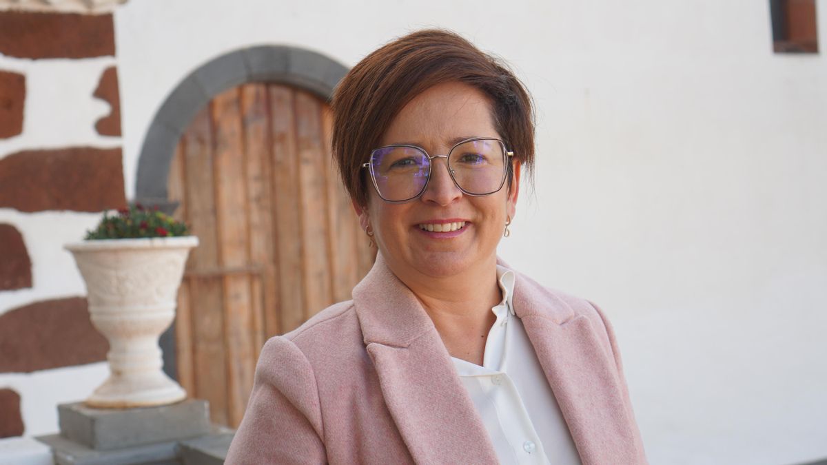 Dácil Pérez González, portavoz del PP en el Ayuntamiento de Tijarafe.