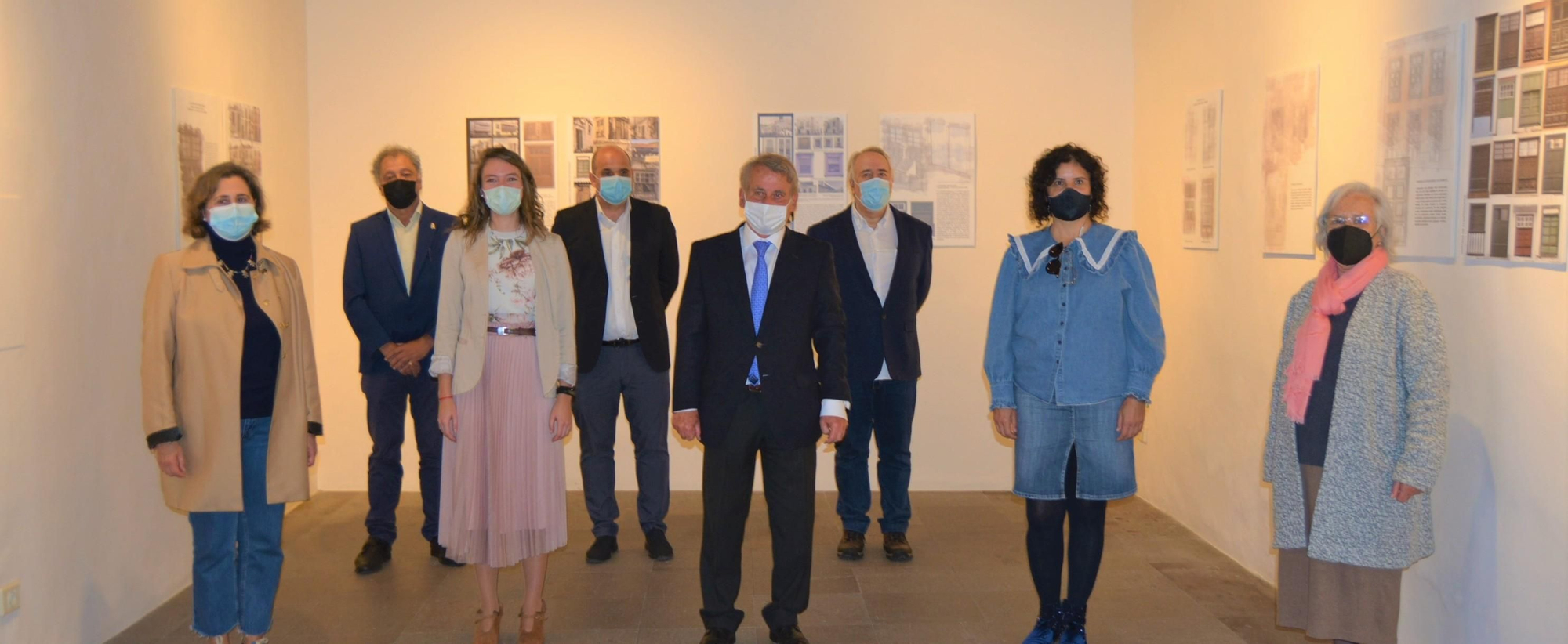 Inauguración de la exposición.