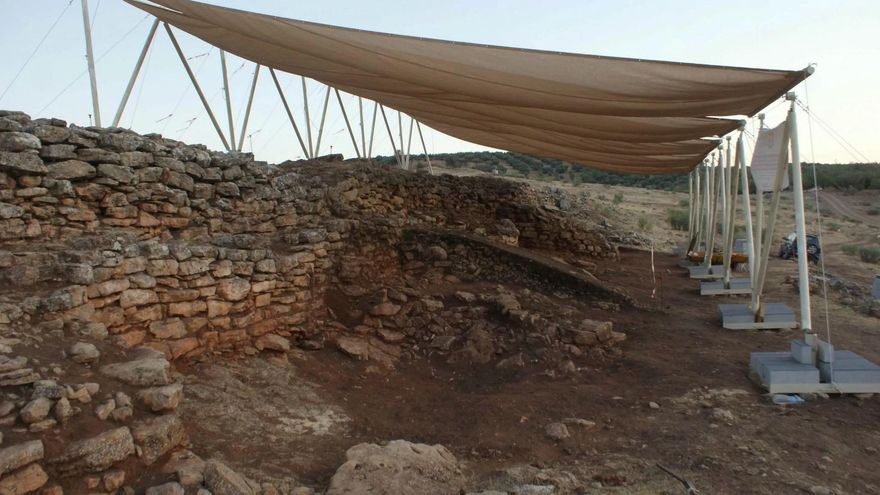Zona de la excavación en Algarinejo / UGR