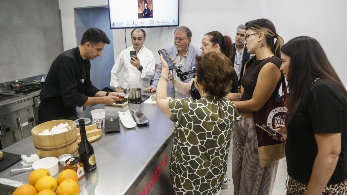 Showcooking de Japanish en las instalaciones de Carranza