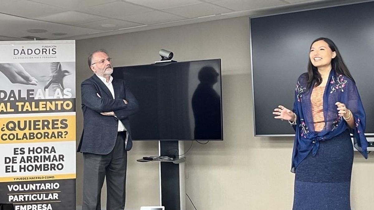 Ángela Malka Salvador, una de las premiadas.