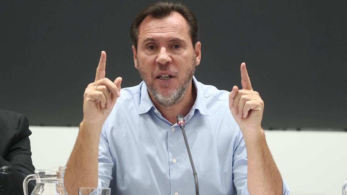 Óscar Puente, en la comparecencia de este viernes